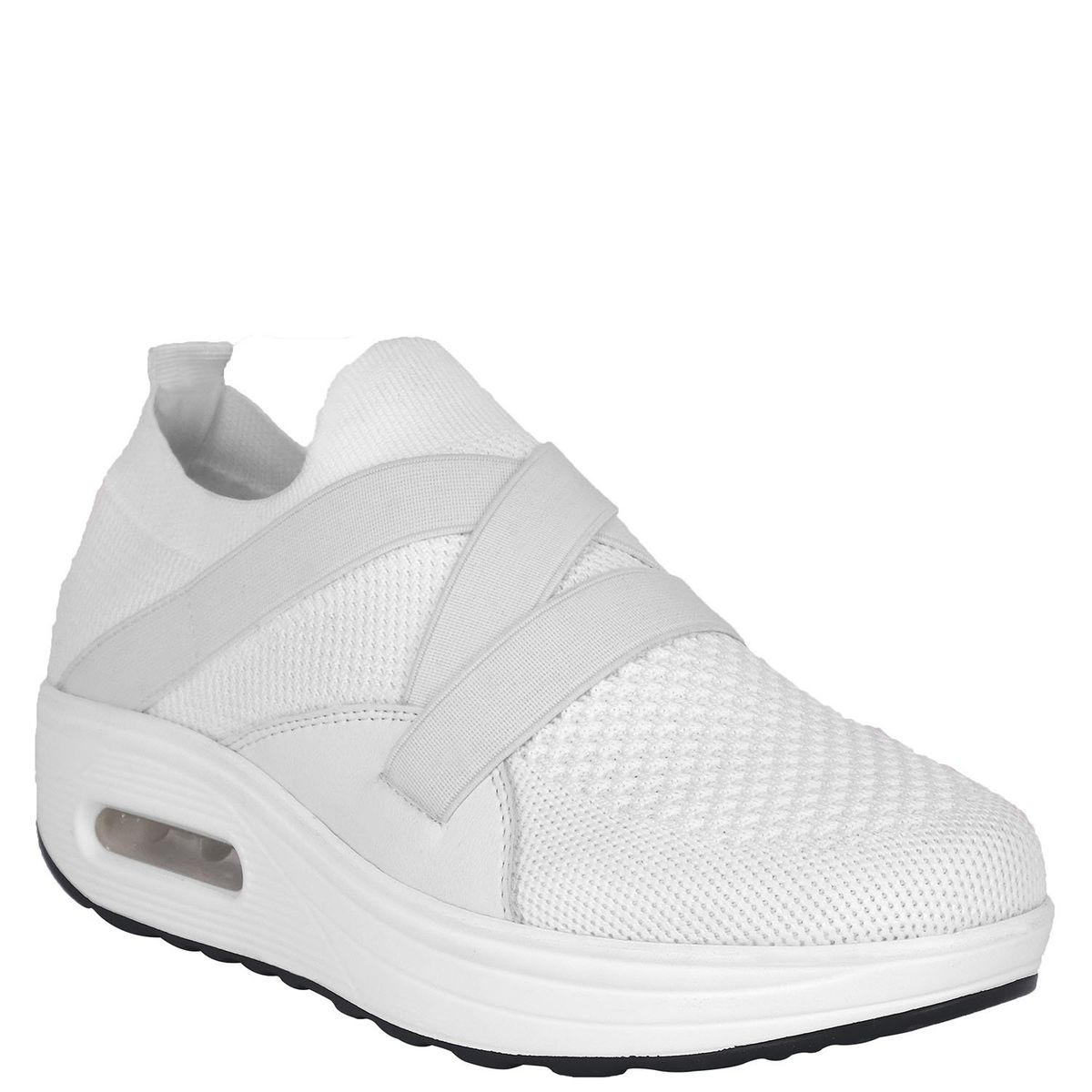 ALQUIMIA - Zapatilla Mujer Blanco Bisonte Alquimia