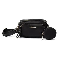 GACEL - Cartera - Mujer - Bandolera - - Negro
