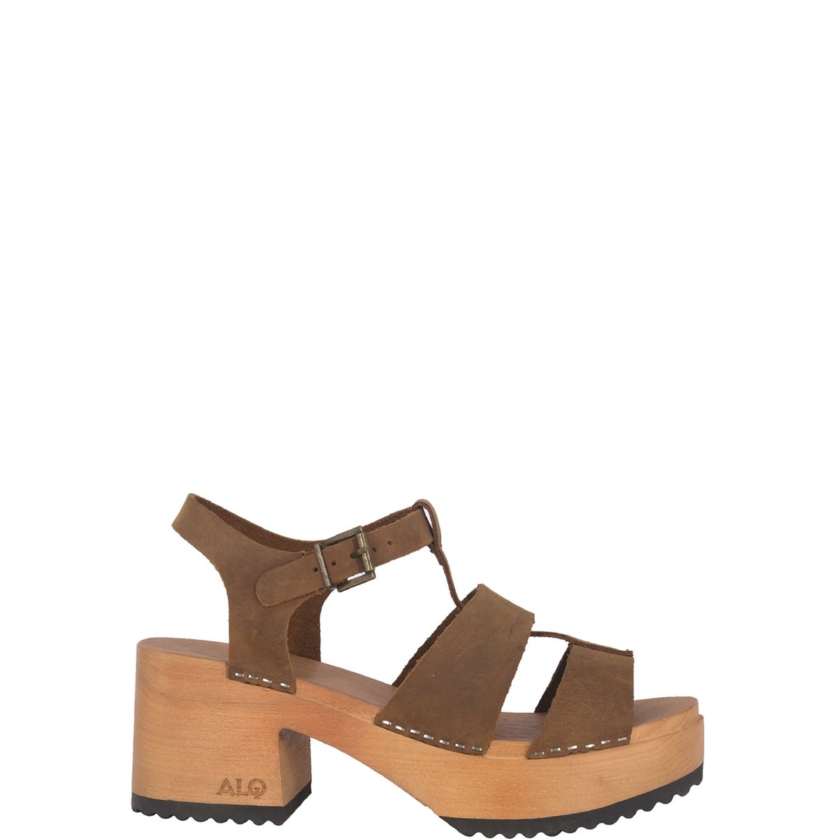 ALQUIMIA - Sandalia Plataforma Mujer Caramelo Lily Alquimia