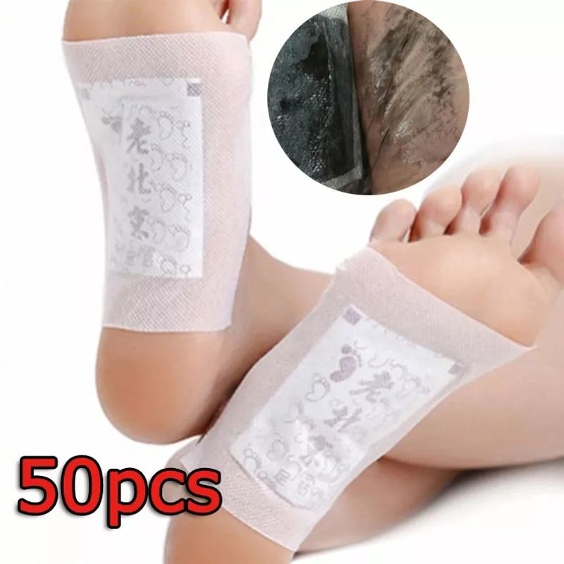 KUANGYE - 50 Parches 100% Naturales Para Eliminar Las Toxinas Mejoran La Calida