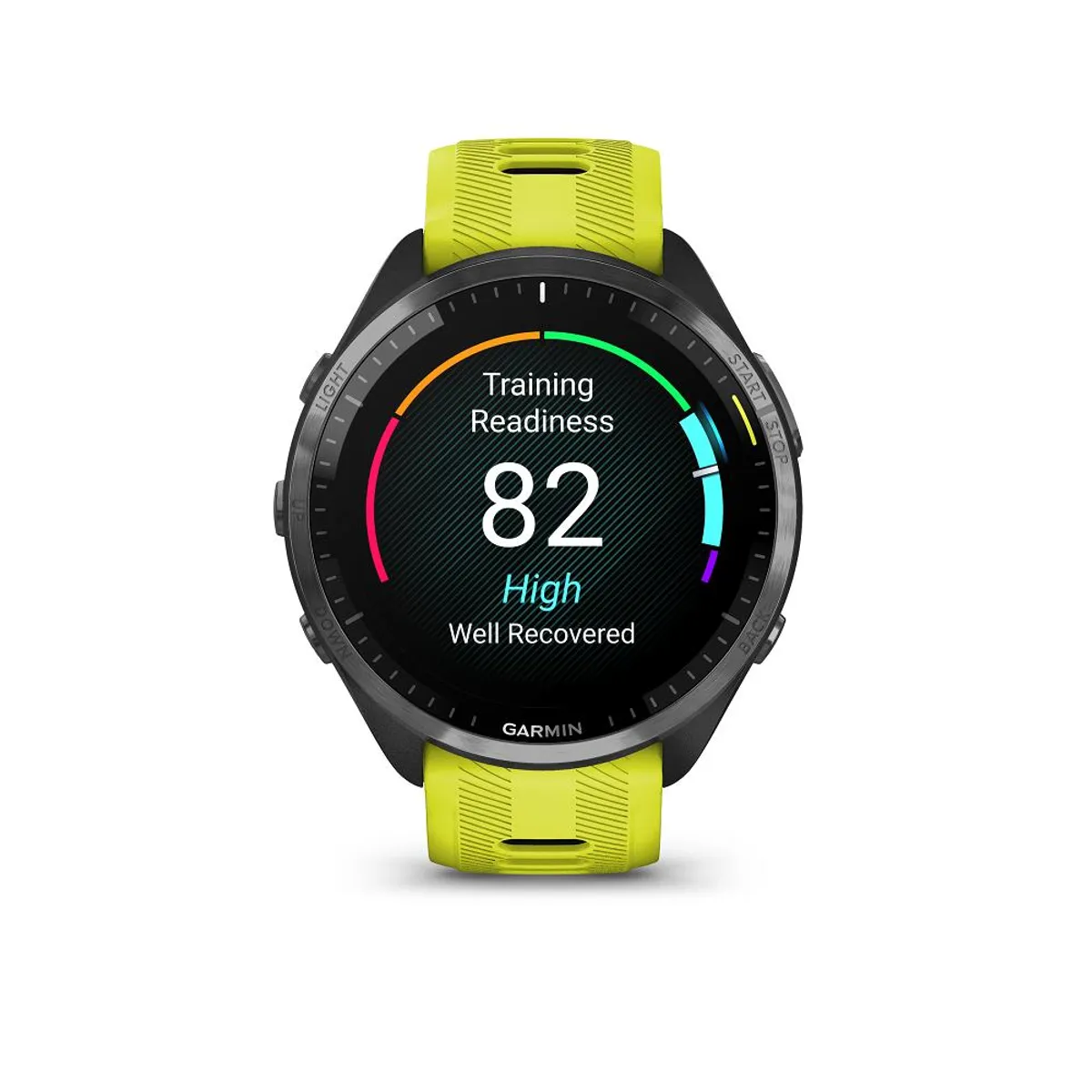 GARMIN - Smartwatch Forerunner 965 con pantalla Amoled Amarillo