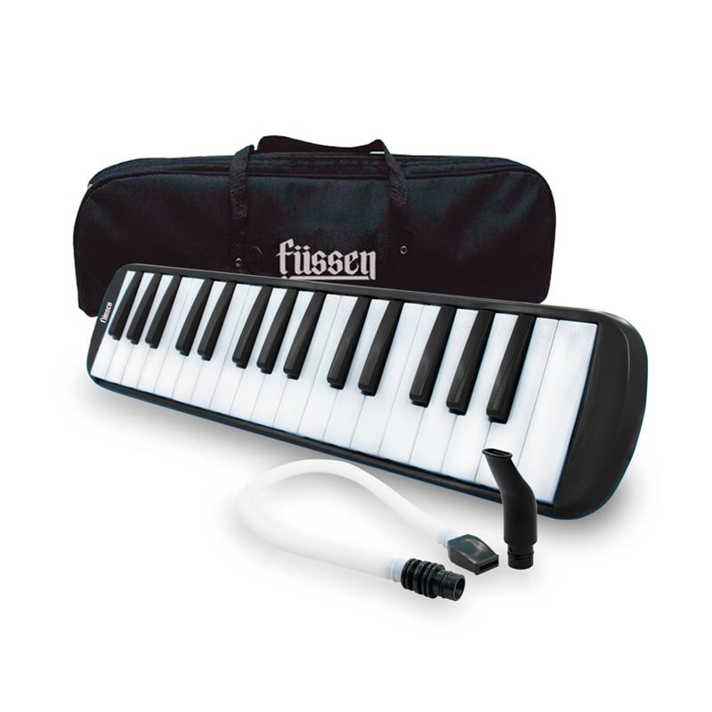 FUSSEN - Teclado Musical Fussen Melodica 32 Negro Con Funda Mlab FUSSEN
