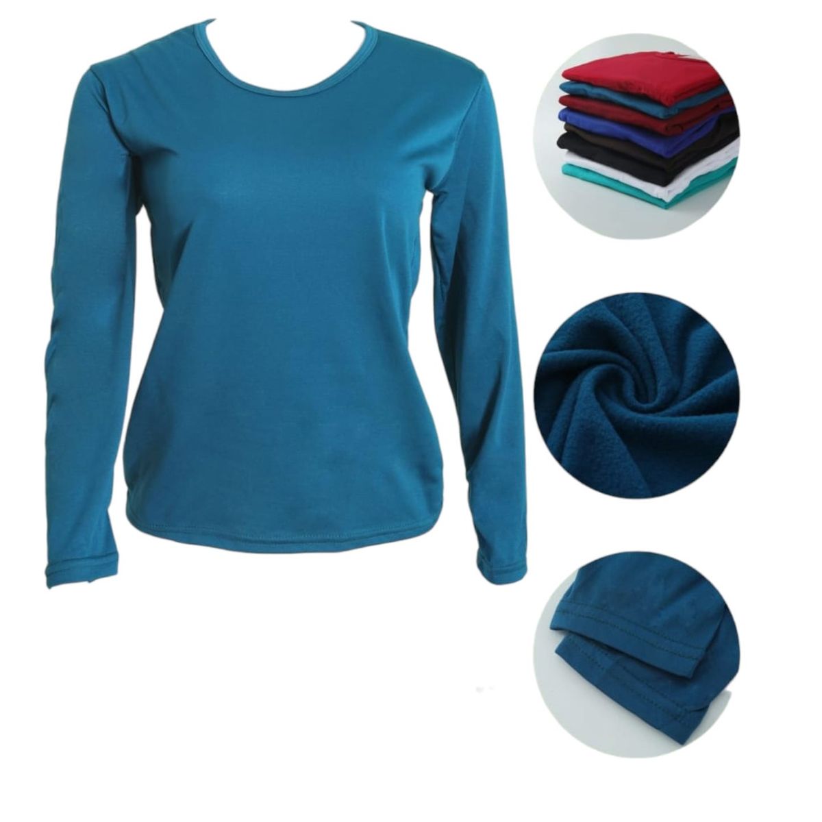 AGW - Pack 3 Camisetas Mujer Polar