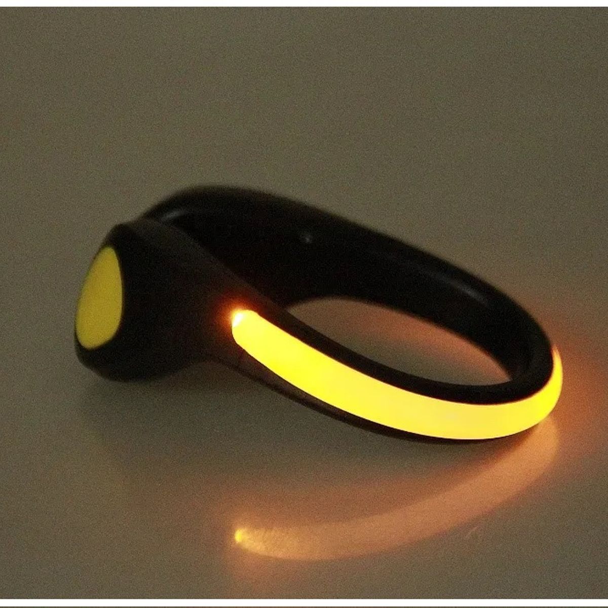 GENERICO - Luces Led Deportivas para Zapatillas Bicicleta Pulsera 2 Unidades Running.