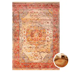 BAZHARS - Alfombra Vintage 240X310 cm Intrigue 7601