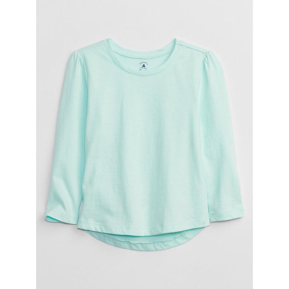 GAP - Polera Manga Larga Celeste GAP