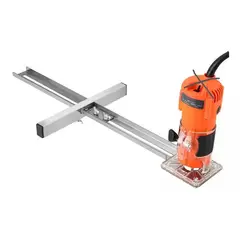 GENERICO - Guia Corte Router Fresadora Carpintería Recto Y Circulo Univ…