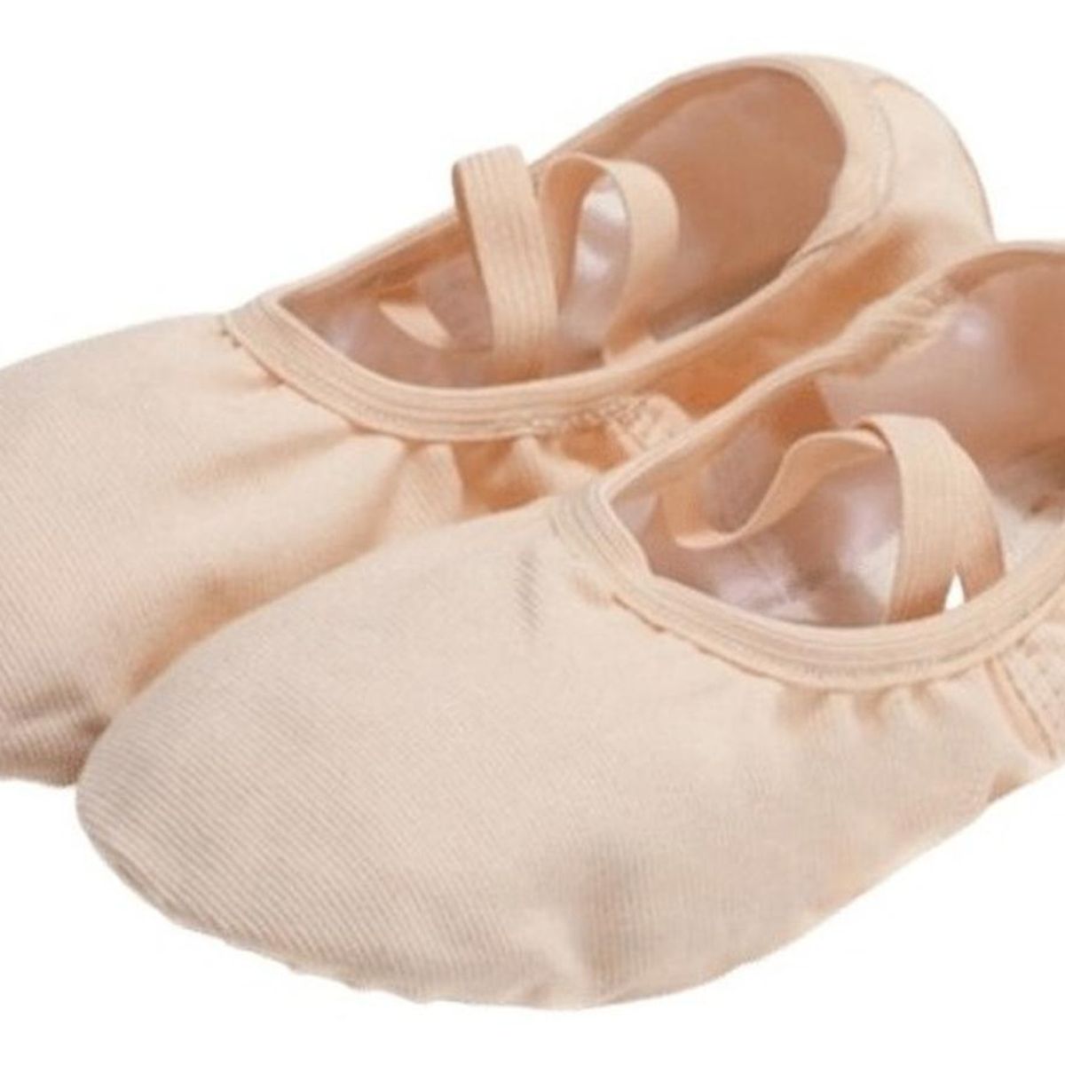 GENERICO - Zapatillas De Ballet Media Punta Sin Cordon - Beige…