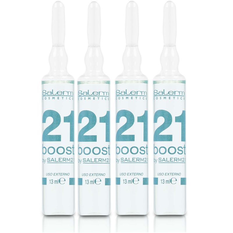 SALERM - SALERM Pack 4 Ampolla Salerm 21 Boost Reparación Intensa.-