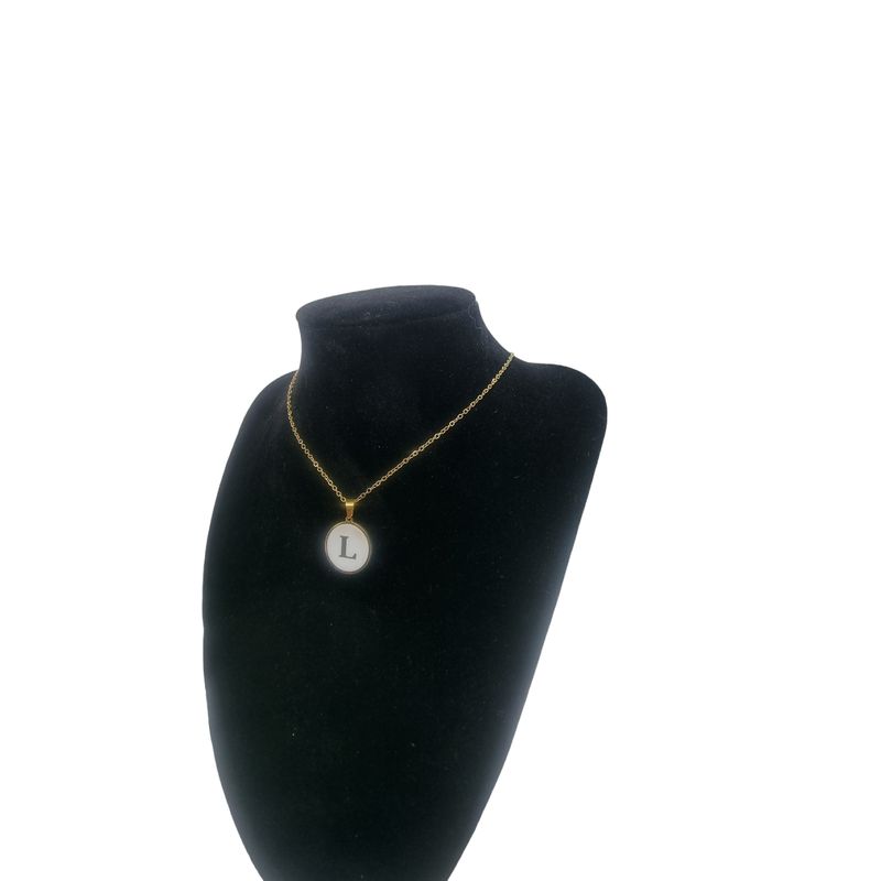 GENERICO - Collar Para Dama De Acero Con Dije / Cadena De Dama / 07…