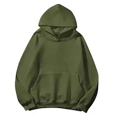 GARSIL - Poleron Oversize De Algodon Con Gorro Tipo Canguro Para Hombre