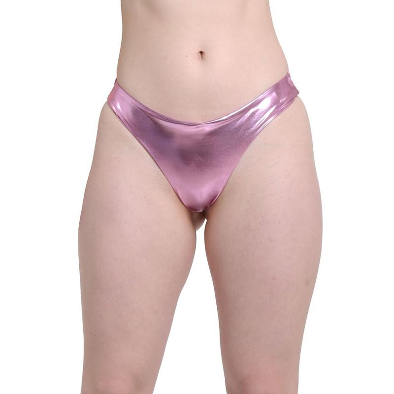 SAMIA - Bikini colaless costura invisible lila brillante SAMIA