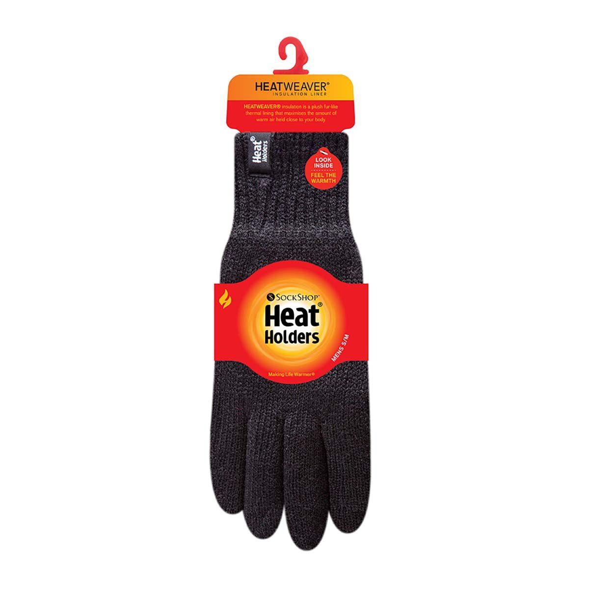 HEAT HOLDERS - Guantes Hombre Negro Heat Holders