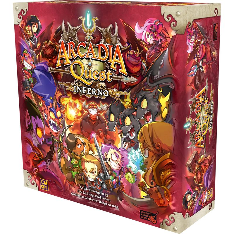 EDGE ENTERTAINMENT - Arcadia Quest Infierno - Juego De Mesa - Español