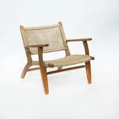 NECTAR - Sitial Marlboro de Teca Natural con Brazos Diseño Artesanal