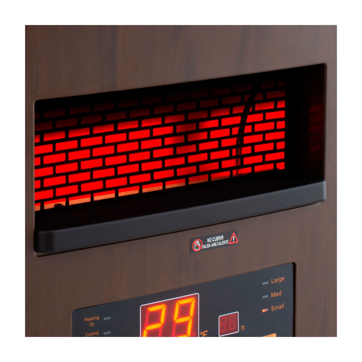 THORBEN - Calefactor Infrarrojo 2 en 1 Thorben Green 1500.