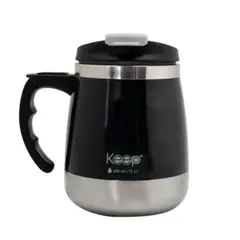 KEEP - TERMO DE AGUA MUG OUTDOOR 400ML NEGRO KEEP-MIMBRAL