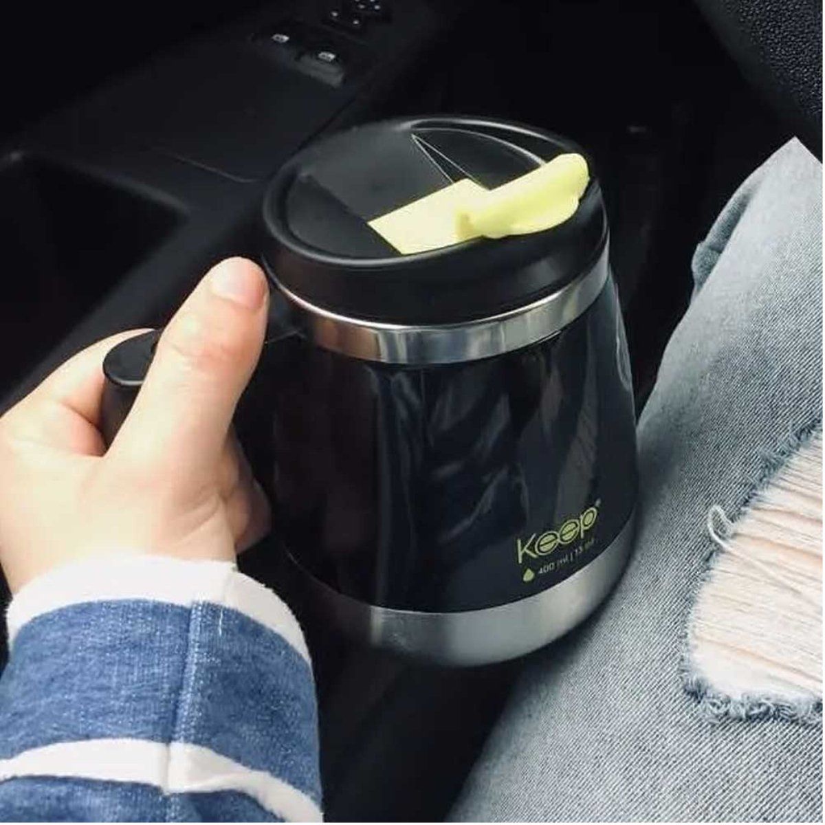 KEEP - TERMO DE AGUA MUG OUTDOOR 400ML NEGRO KEEP-MIMBRAL