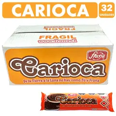 GENERICO - Galletas Carioca Clásicas De Fruna (Caja Con 30 Unidades)