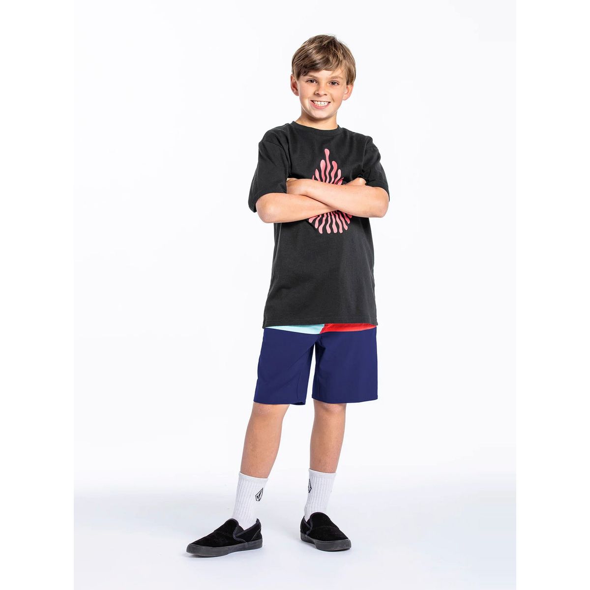 VOLCOM - Traje de Baño VISION LIBERATORS Juvenil Azul Volcom.