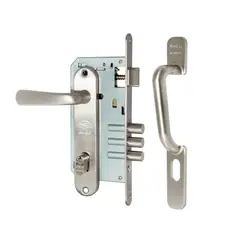 POLI - Cerradura Embutida Futura B60 Acceso 1/2 Tirador