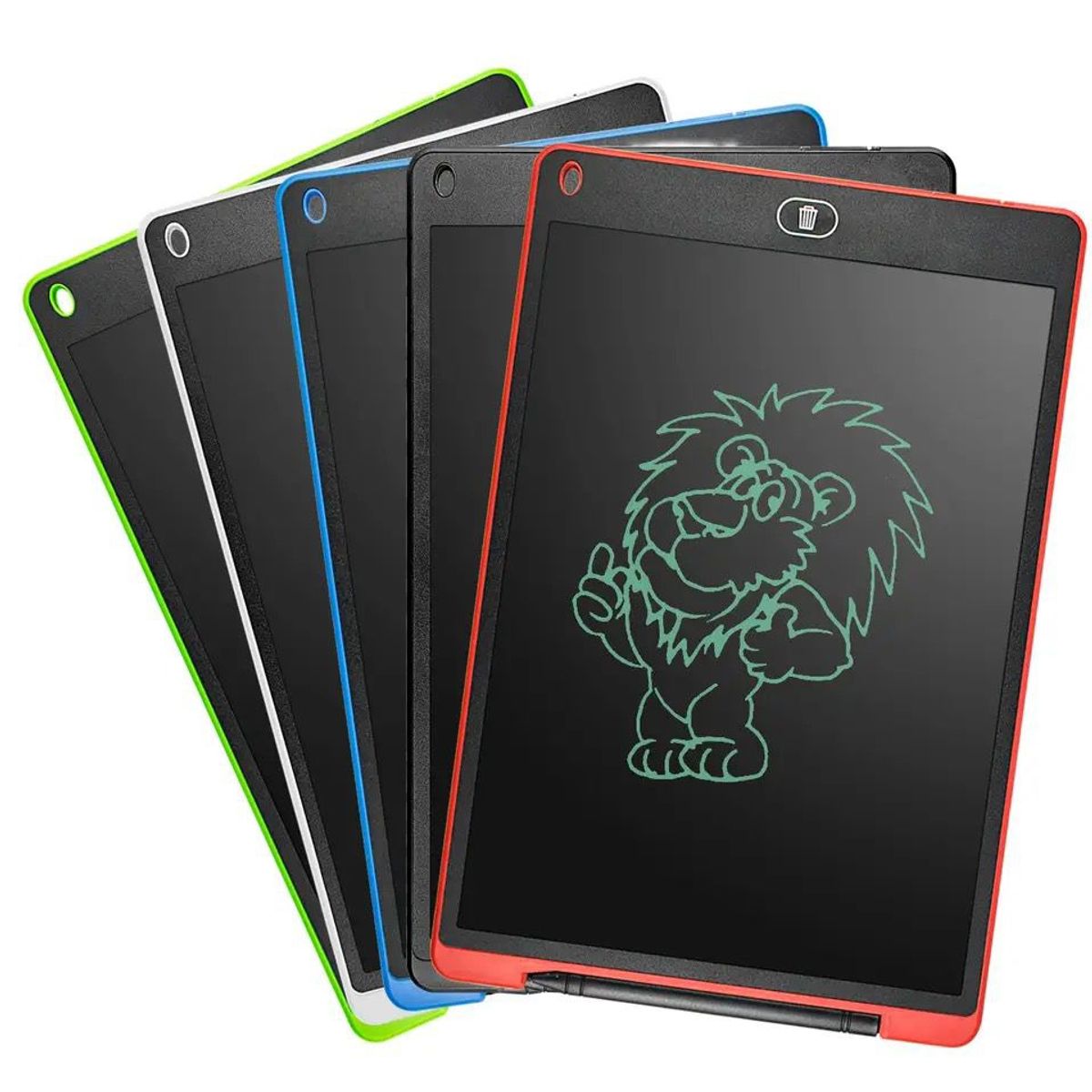 GENERICO - Tablet Lcd Magica 8.5 Pizarra Niños Multicolor Dibujo Negro