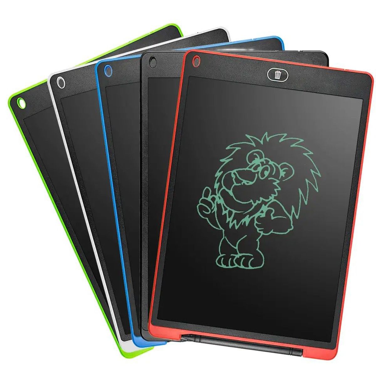 GENERICO - Tablet Lcd Magica 8.5 Pizarra Niños Multicolor Dibujo Negro