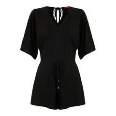 HOPE - PIJAMA CORTO NEGRO VISCOSA
