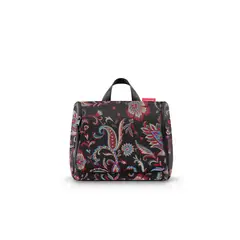 REISENTHEL - Neceser para colgar toiletbag XL - paisley black