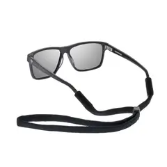 BONOBOSS - Colgante Correa Strap de Algodón Sport Negro para Lentes