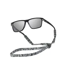 BONOBOSS - Colgante Correa Strap de Algodón Sport Gris para Lentes