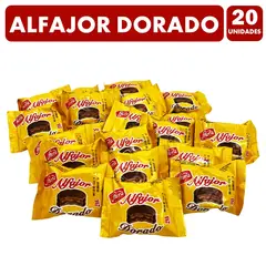 GENERICO - Alfajor Dorado - Clasico Fruna (Bolsa Con 20 Unidades)