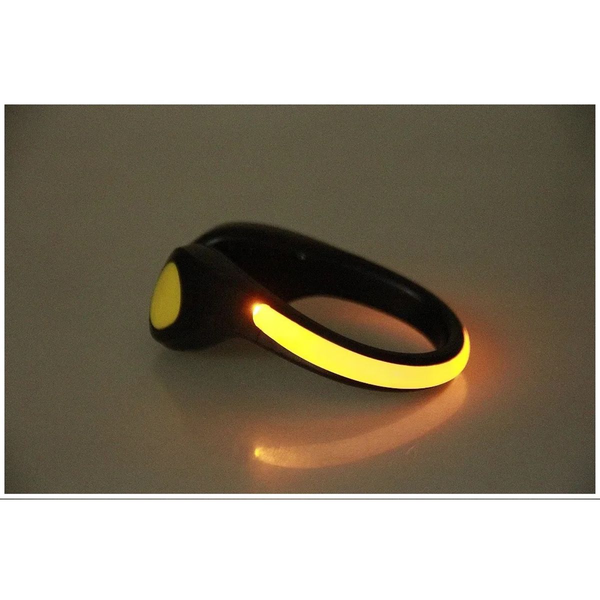 GENERICO - Luces Led Deportivas para Zapatillas Bicicleta Pulsera 2 Unidades Running