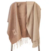 Manta Tejida Alpaca Beige Home