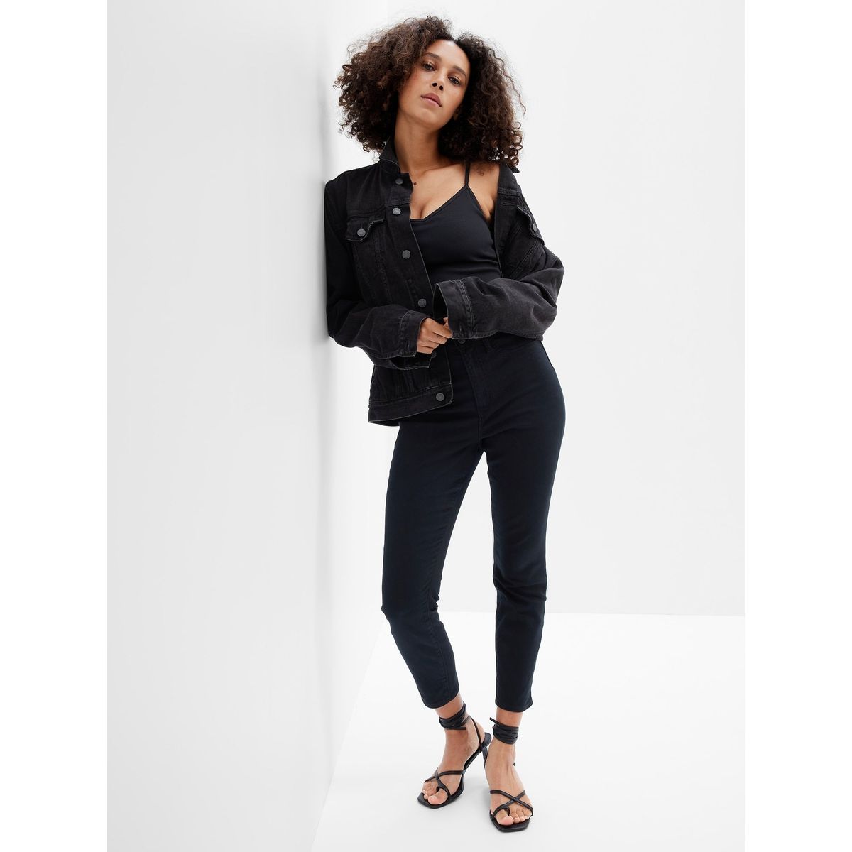 GAP - Jeans Mujer Favorite Jegging Negro GAP