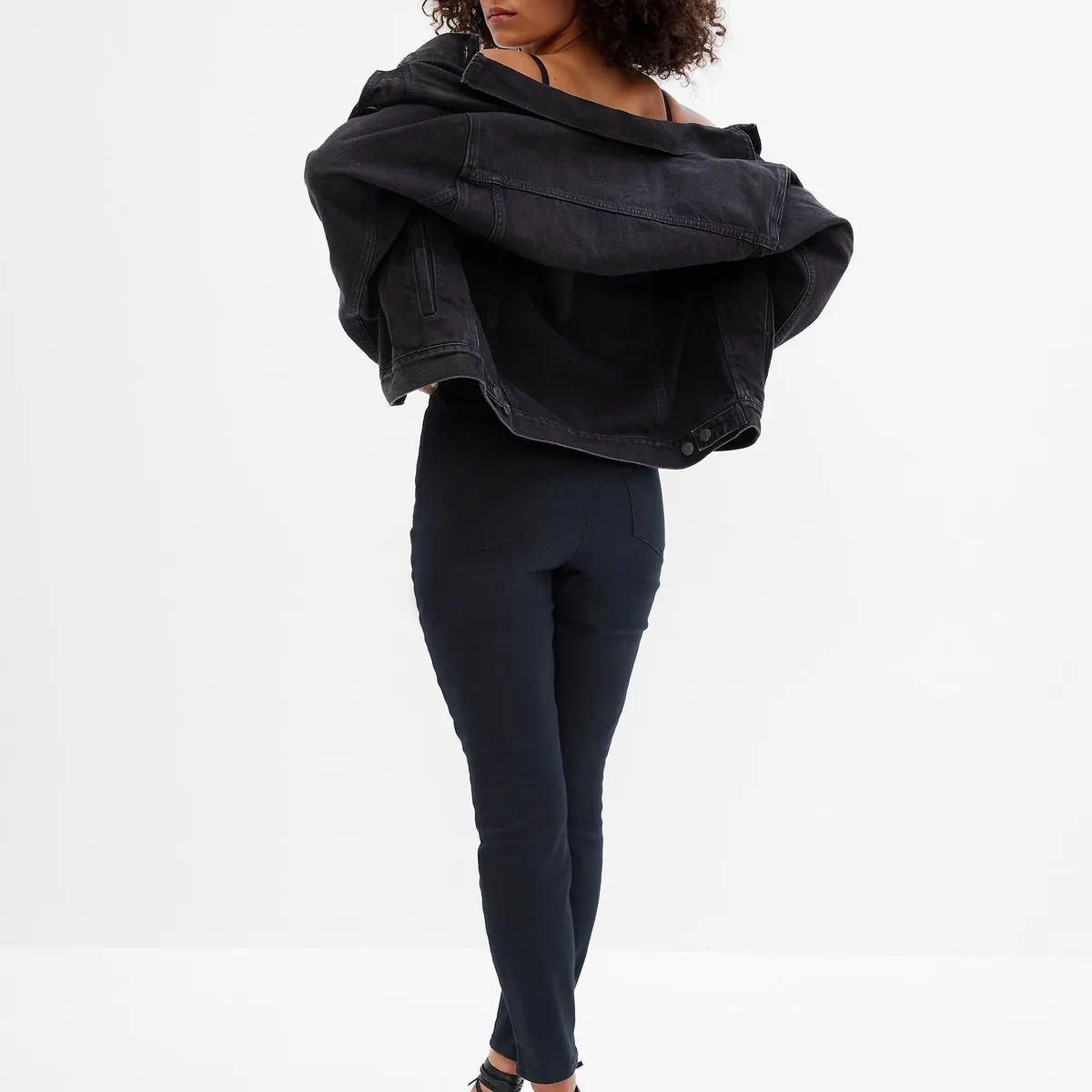 GAP - Jeans Mujer Favorite Jegging Negro GAP