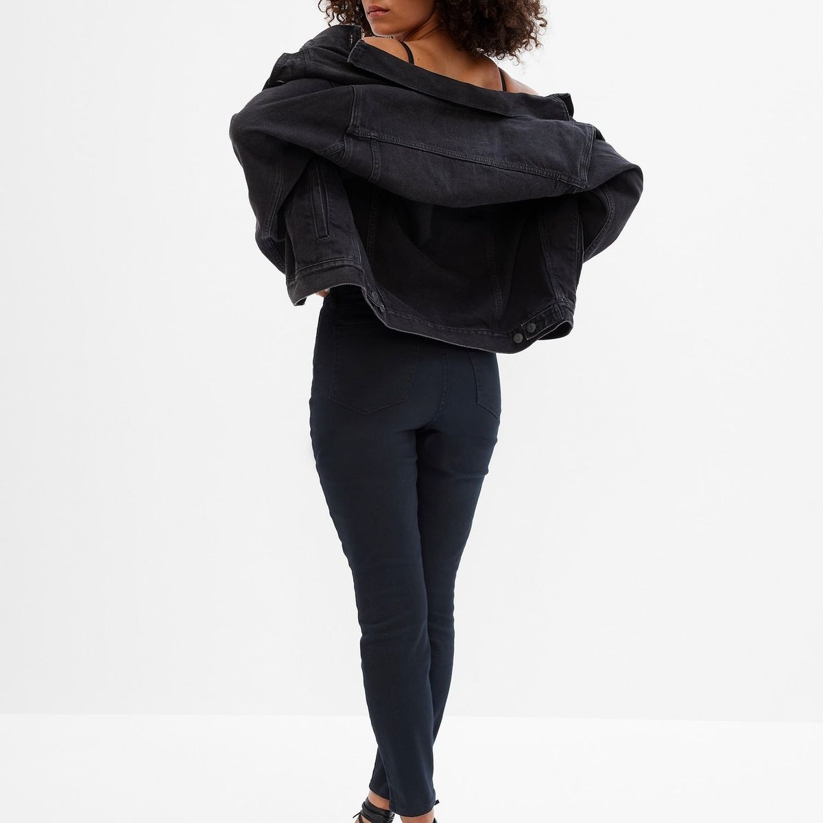 GAP - Jeans Mujer Favorite Jegging Negro GAP