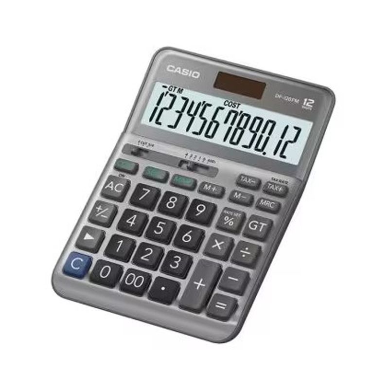 CASIO - Calculadora Casio De Escritorio DF120FMW - Crazygames