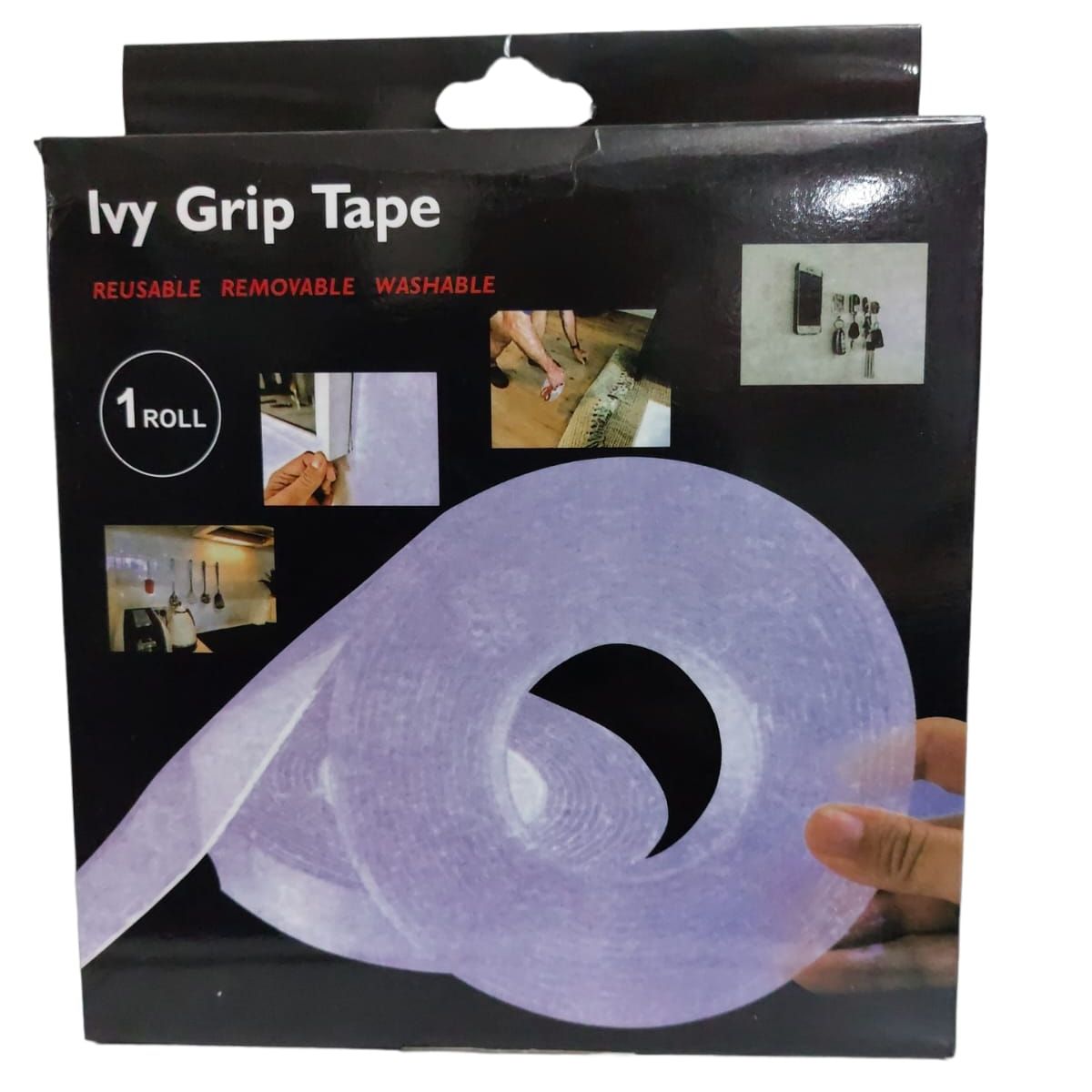 GENERICO - Cinta Doble Contacto Transparente 3 Metro…