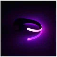 GENERICO - Luces Led Deportivas para Zapatillas Bicicleta Pulsera 2 Unidades Running