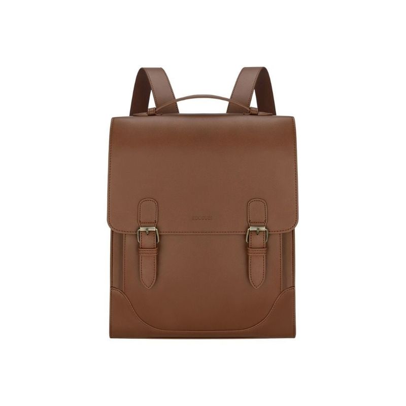 ECOSUSI - Ecosusi - Mochila Vintage Verbena hasta 14"- Marrón