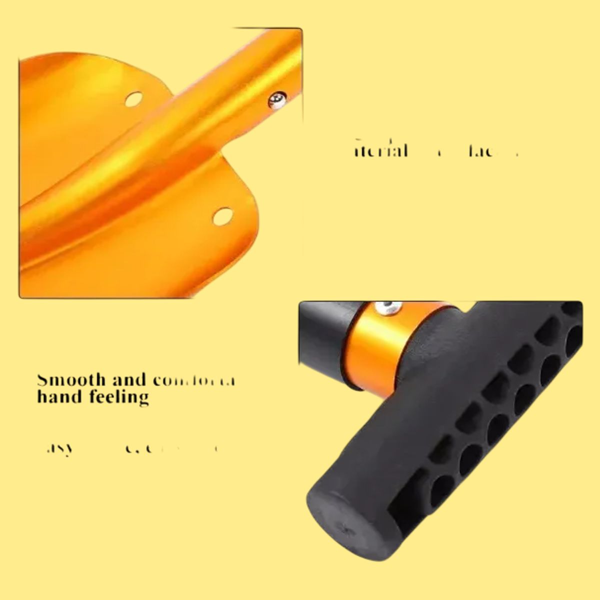 GENERICO - Pala De Aluminio Retráctil Para La Nieve