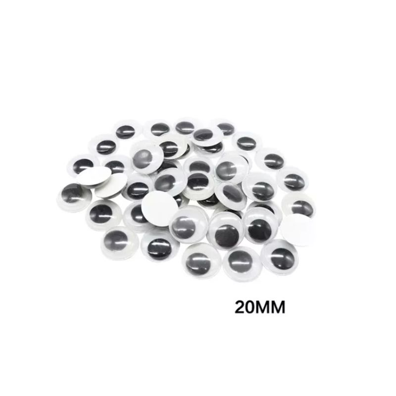 GENERICO - Set Ojos Locos 25 Piezas Manualidades