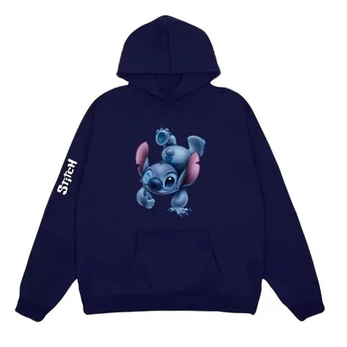 GENERICO - Polerón Capucha Stitch Lilo Y Stitch Animados NATURAL KING