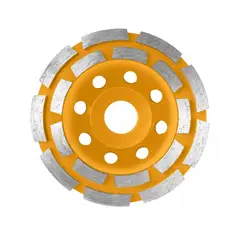 INGCO - Disco Copa Diamantado Pulir Turbo 125mm Doble Segmento