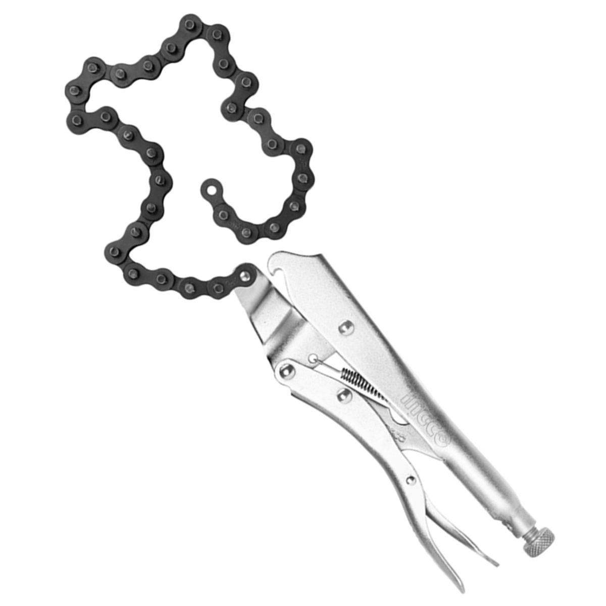 INGCO - Alicate De Presion Caiman Tipo Cadena 10 Pulgadas Ingco