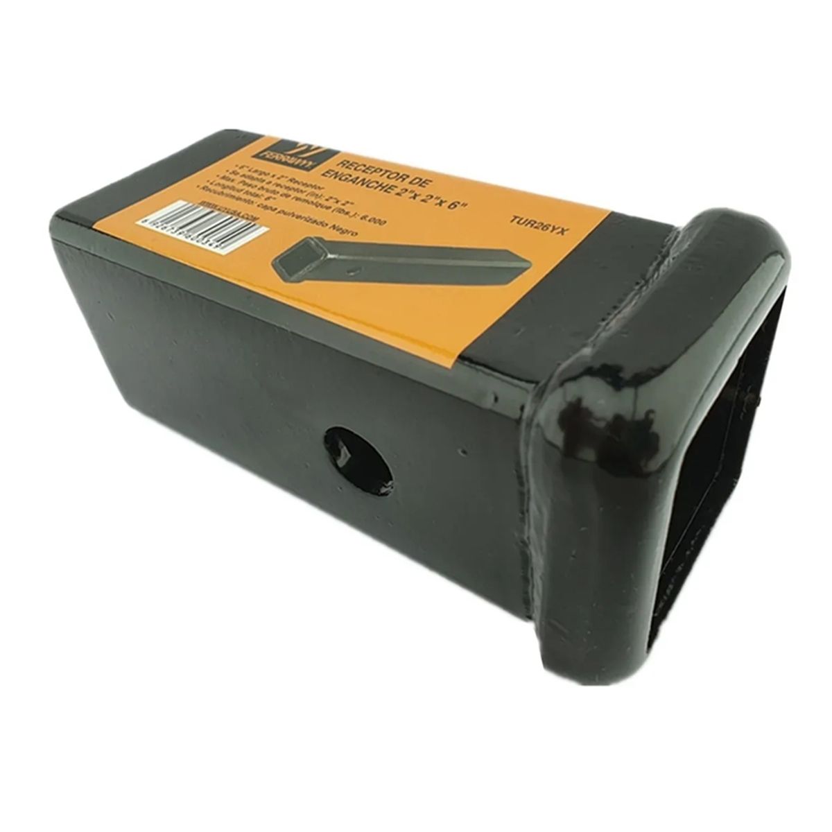 GENERICO - Tubo Receptor De Enganche 2 PuLG X 2 PuLG X 6 PuLG Ferrawyy