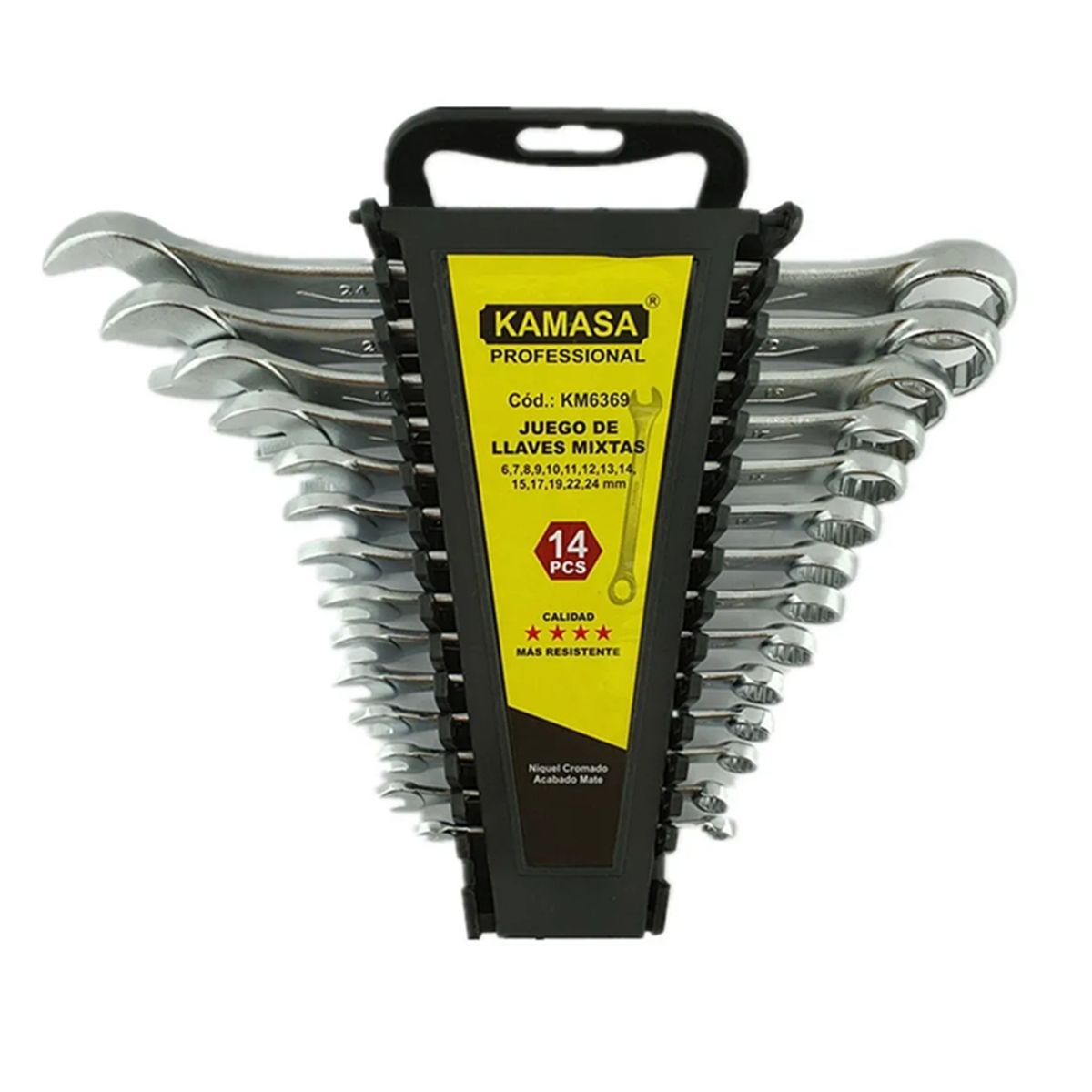 KAMASA - Juego De Llaves Punta De Corona 14 Piezas Kamasa KM-6369