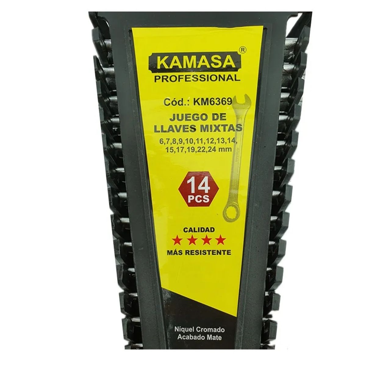 KAMASA - Juego De Llaves Punta De Corona 14 Piezas Kamasa KM-6369