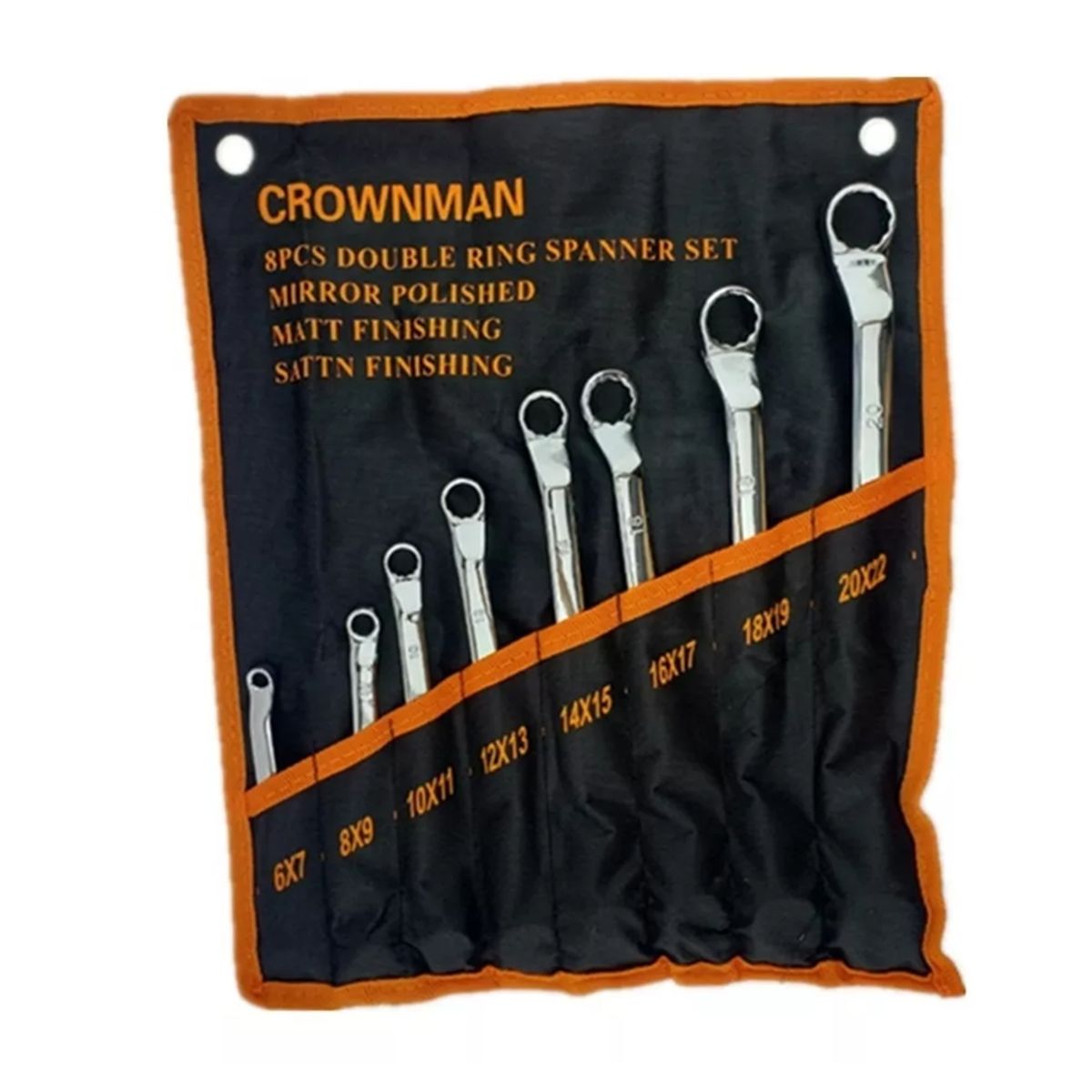 GENERICO - Set Juego De Llaves Curva Corona Corona 8 Piezas Crownman